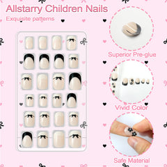 Allstarry uñas ABS seguras y duraderas para manos infantiles.