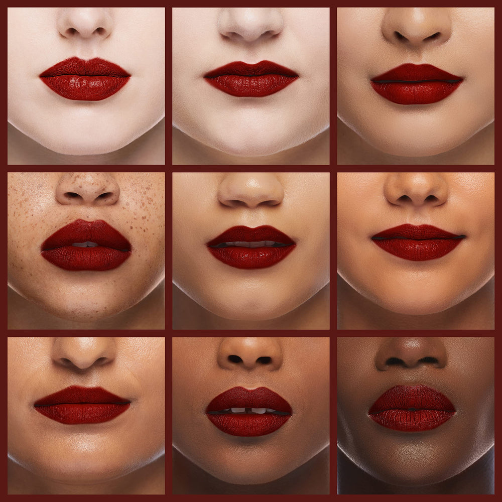 Almay Lip Vibes, acabado crema suave y cómodo.