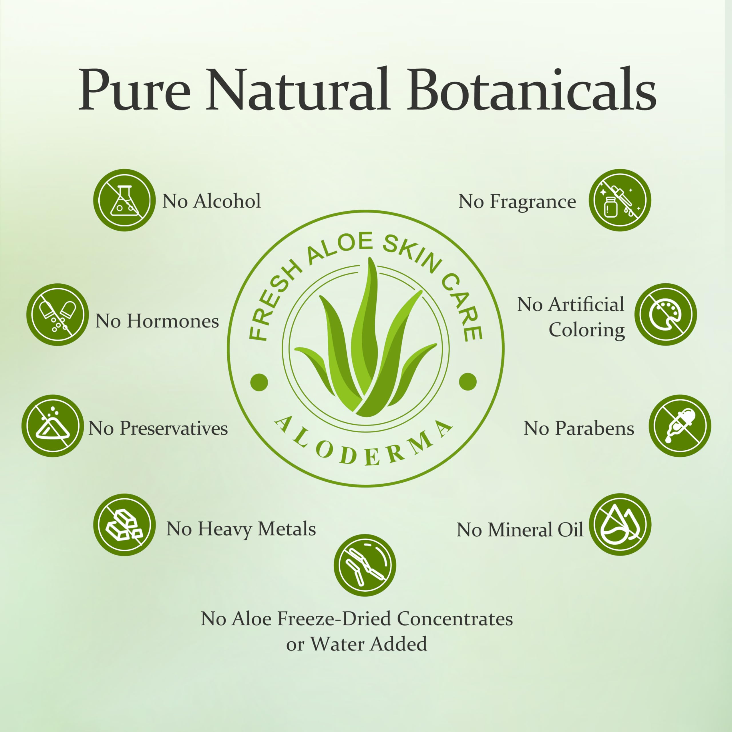 Aplicación diaria de Aloe, hidratación duradera para la piel.