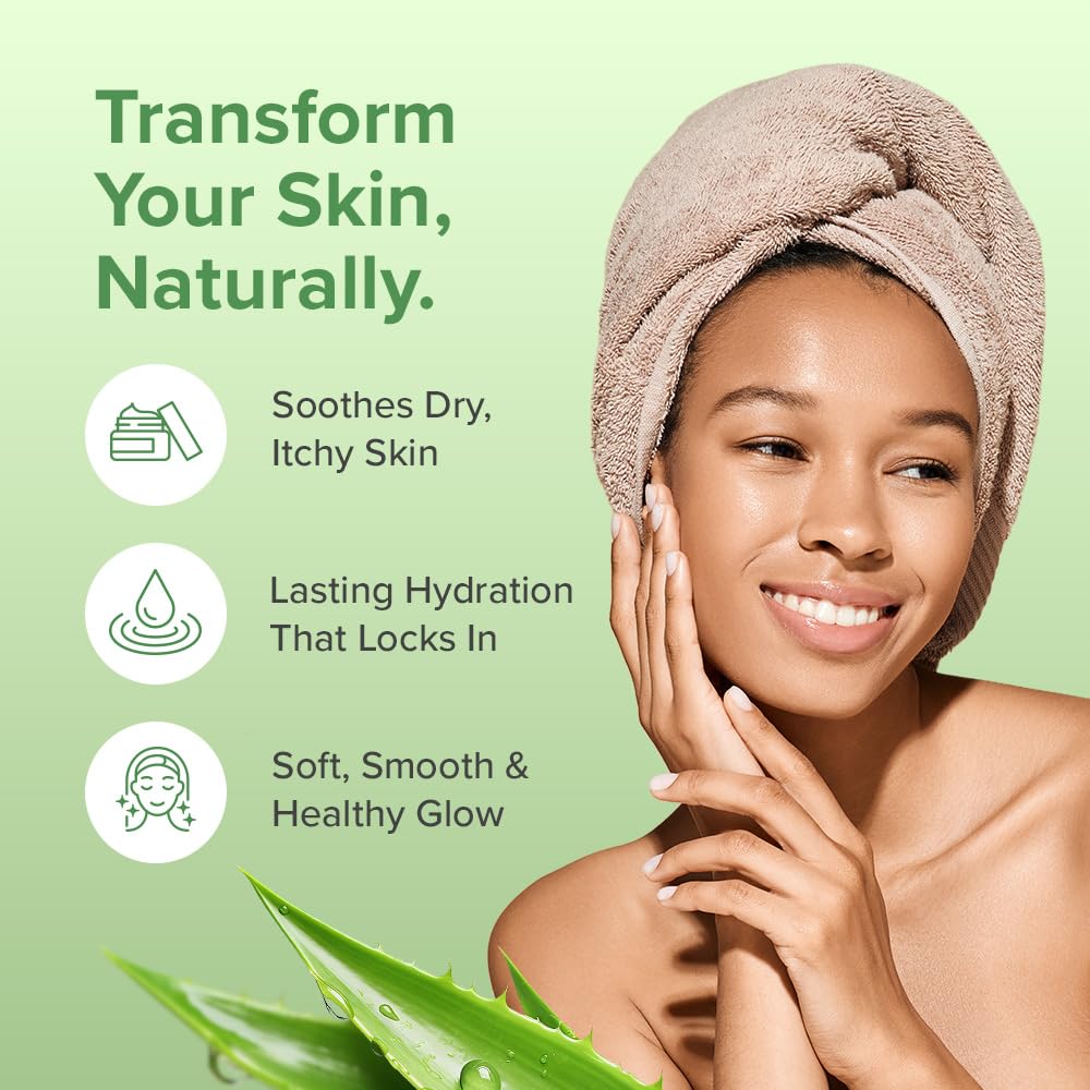 Aloe Infusion ingredientes clave: manteca de karité y jojoba nutren la piel.