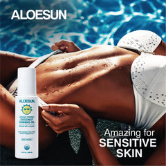 ALOESUN Aceite lavanda: aroma relajante que acompaña el bronceado.