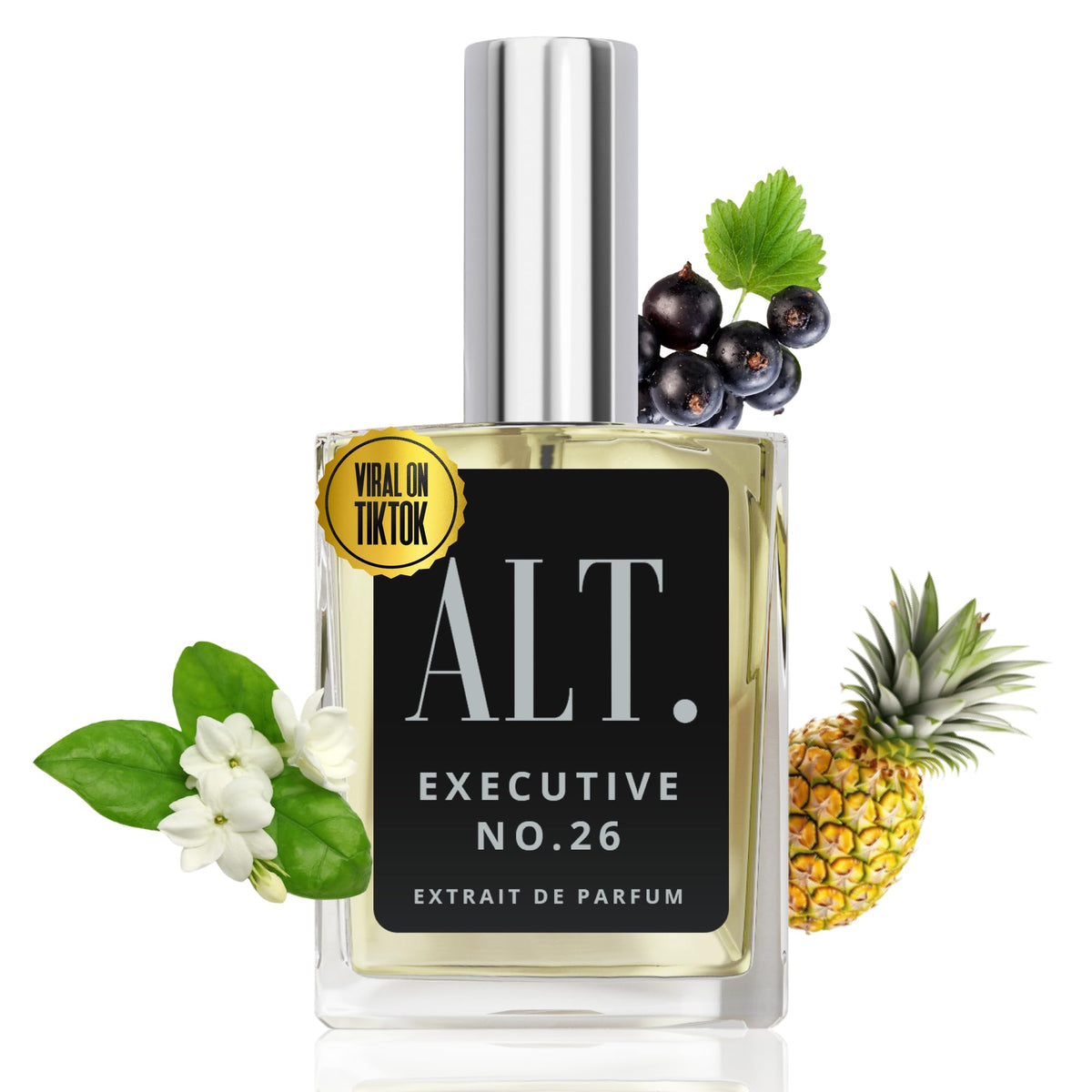 ALT. Fragrances Executive No.26: botella elegante para uso diario con estela duradera.