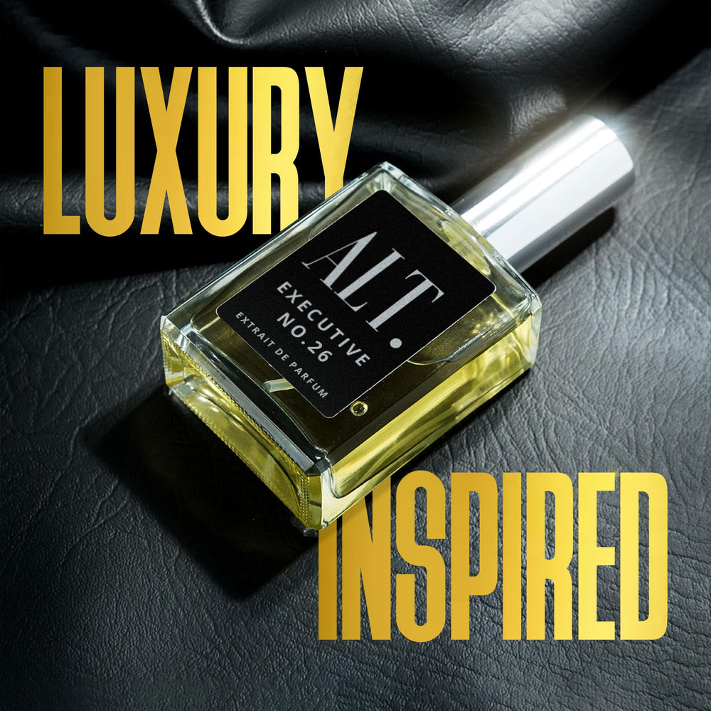 ALT. Fragrances Executive No.26: notas de fondo cálidas que añaden profundidad duradera.