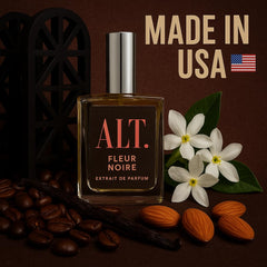 ALT. FRAGRANCES Fleur Noire, notas aromáticas destacadas para uso diario.