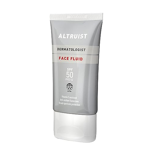 Altruist SPF50 fluido absorción rápida ideal para mañanas