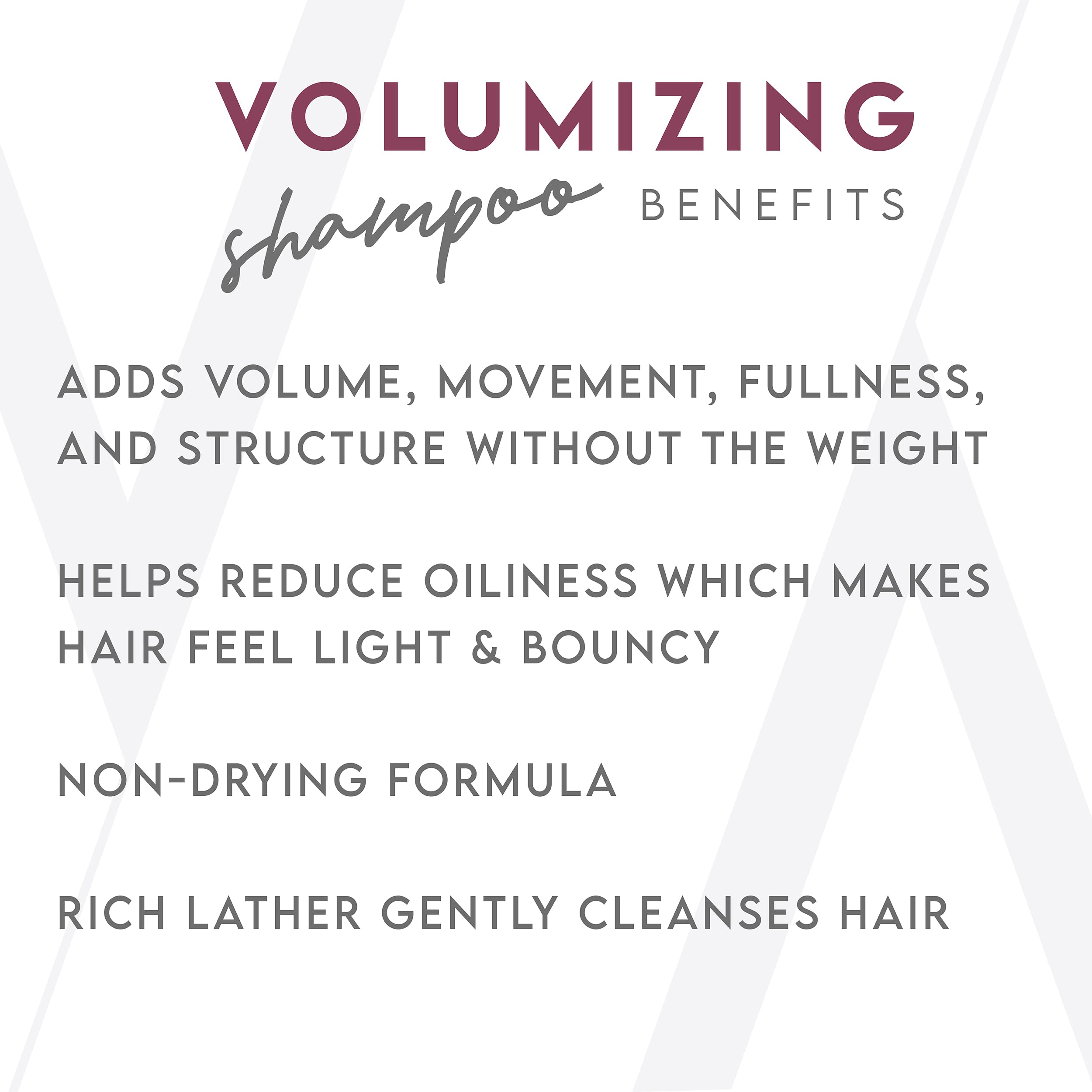 ALURAM champú voluminizador, cabello con volumen, aspecto ligero y flexible.