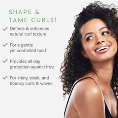 ALURAM Curl Cream hidratacion profunda con agua de coco para rizos nutridos