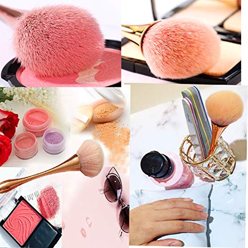 Mango rosa dorado AM RONG MAGIC, diseño ergonómico para uso cómodo.