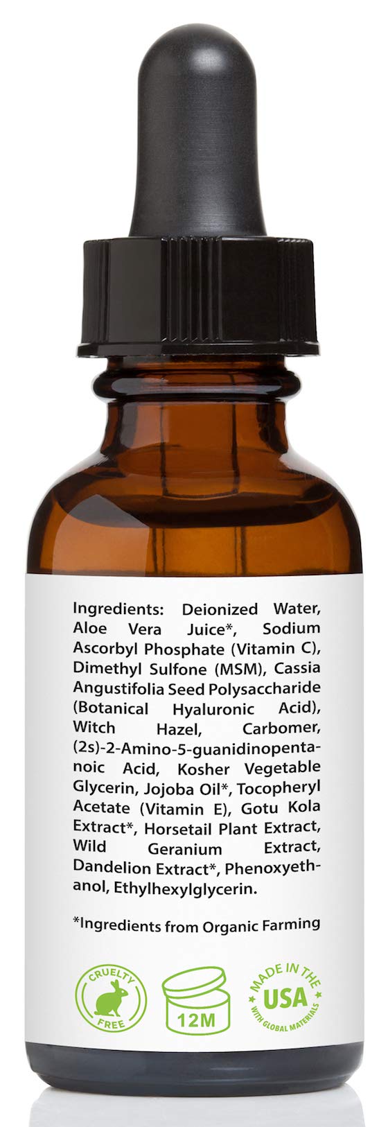 Embalaje elegante de Amara Beauty Serum, listo para exhibirse en tu tocador.