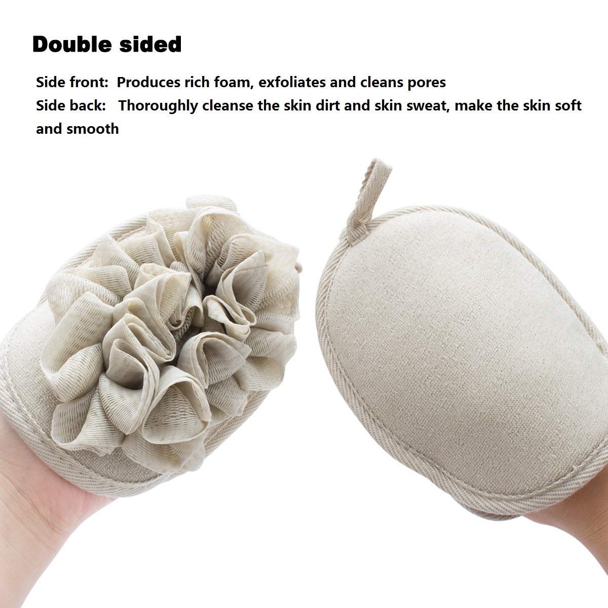 Amariver guante ducha detalle diseño mano para una limpieza cómoda