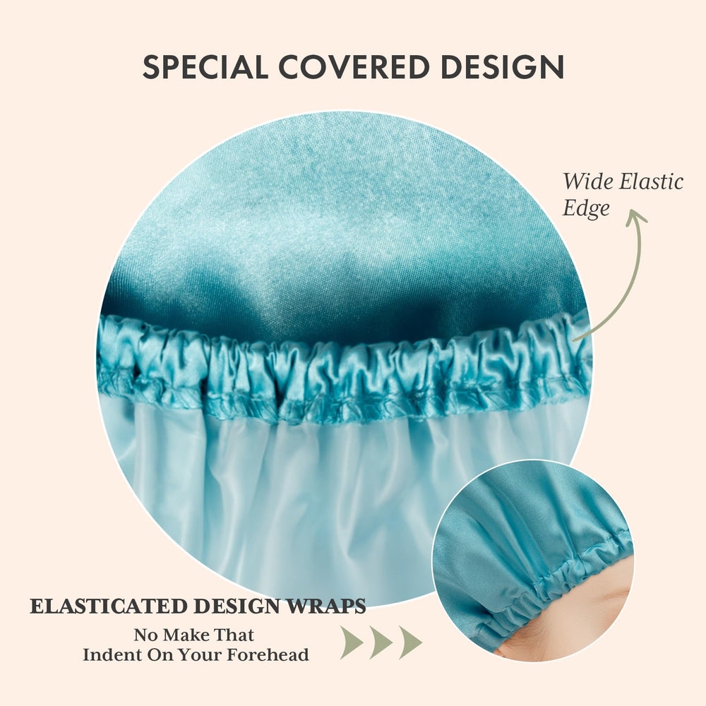 Gorro AmazerBath impermeable para evitar salpicaduras y cabello seco tras duchas