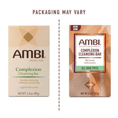 Texture mousse du savon Ambi Complexion offre une toilette douce et hydratante.