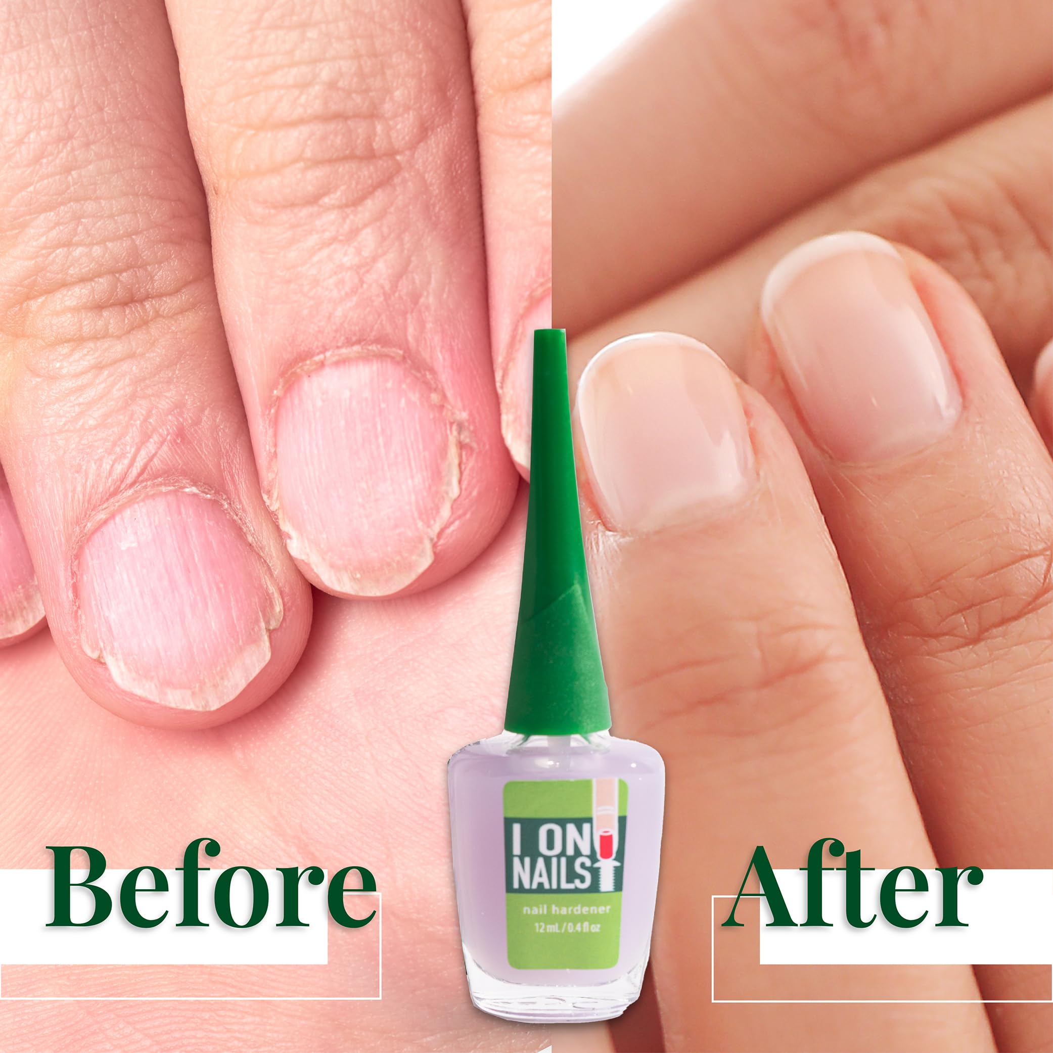 Amen Beauty I On Nails uñas-nutridas con acabado claro y fortalecimiento visible.