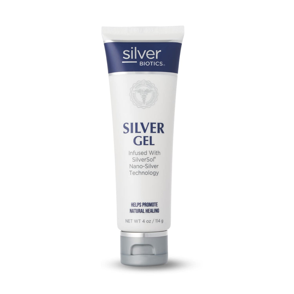 Gel SilverBiotics de American Biotech Labs en botella para uso familiar