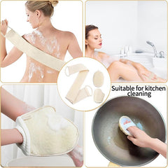 AMTEADM Loofah para espalda, alcance cómodo.