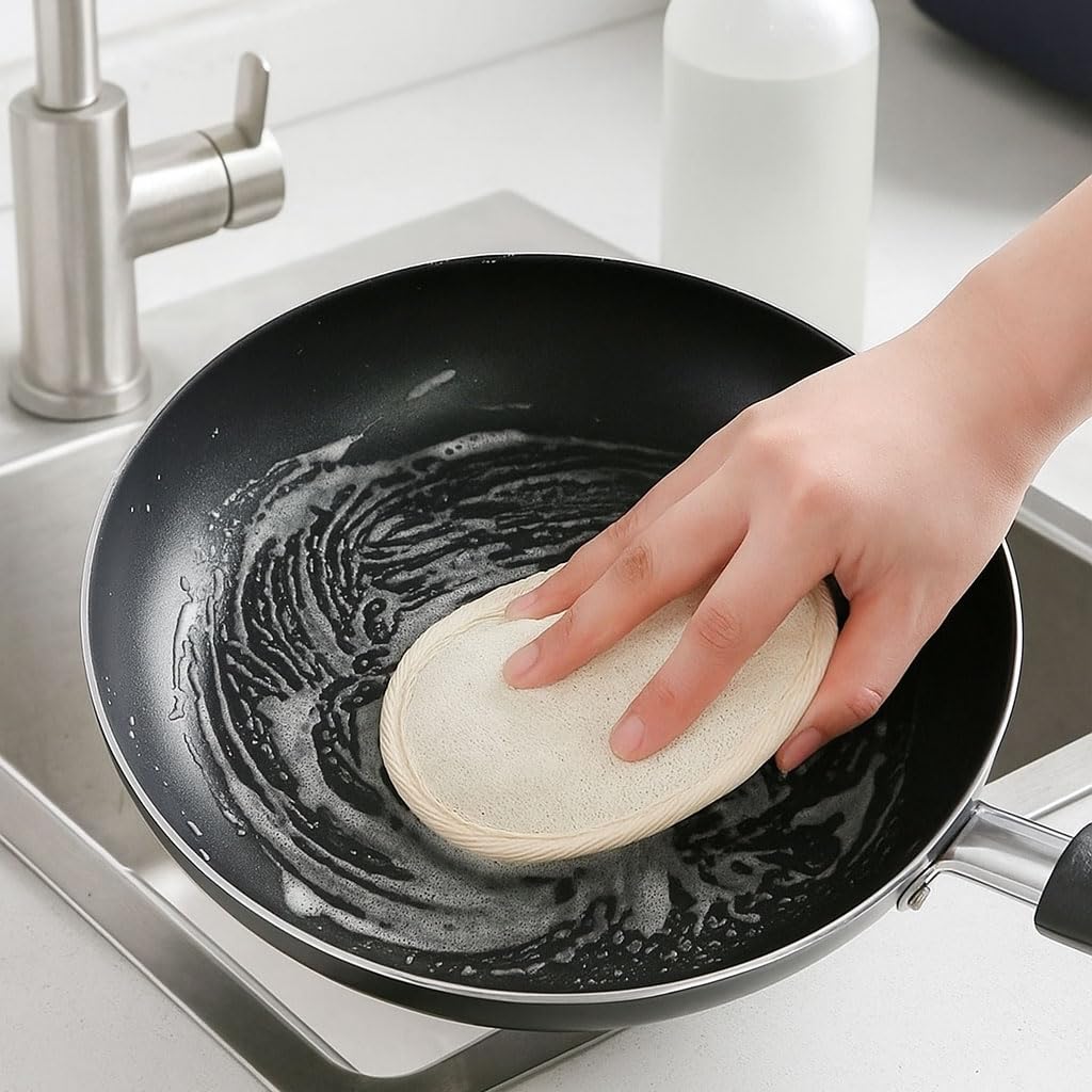 AMTEADM Esponja biodegradable, opción ecológica.