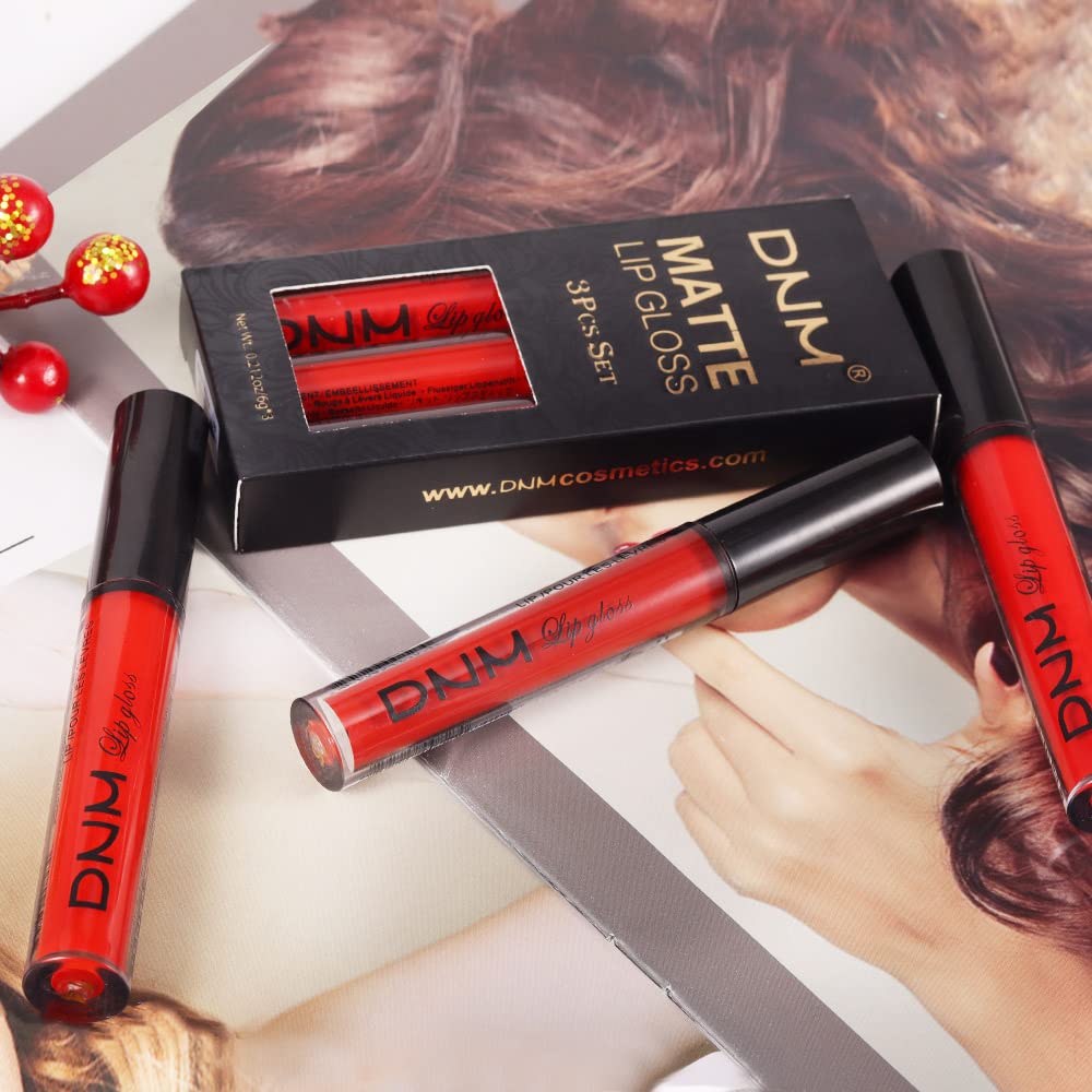 AMY'S DIARY set maquillaje labial rojo mate para cualquier ocasión.