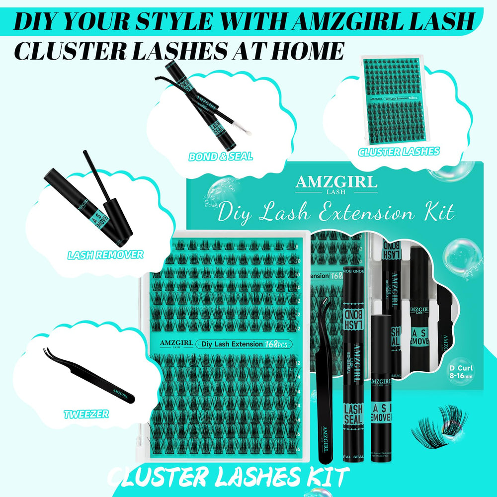 AMZGIRL LASH pegamento y sellador resistente al agua para fijaciones duraderas