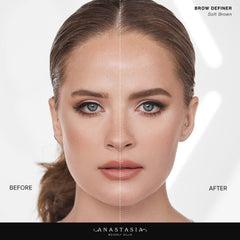 Aplicación fácil con Definidor de cejas de Anastasia para un acabado natural
