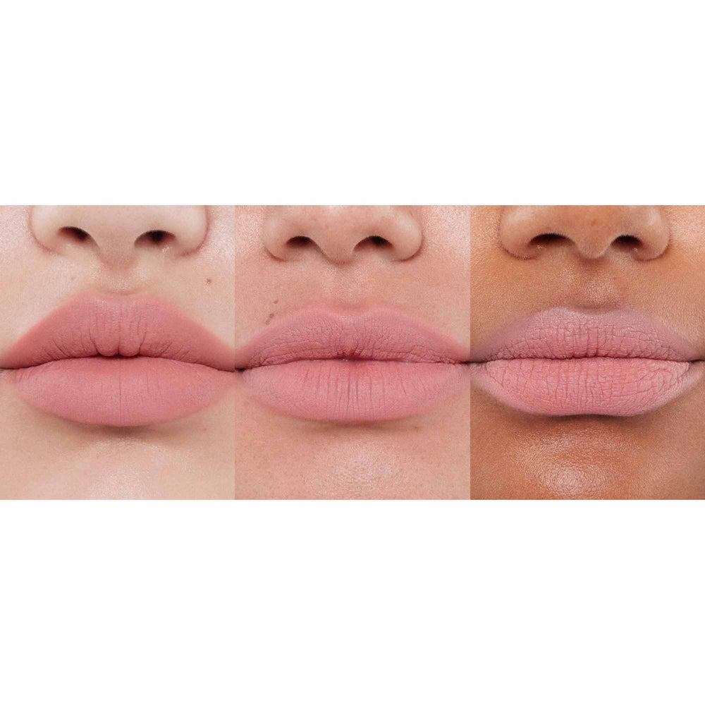 Anastasia Beverly Hills Lip Velvet Kiss, sensación ligera al secar para uso diario continuo.
