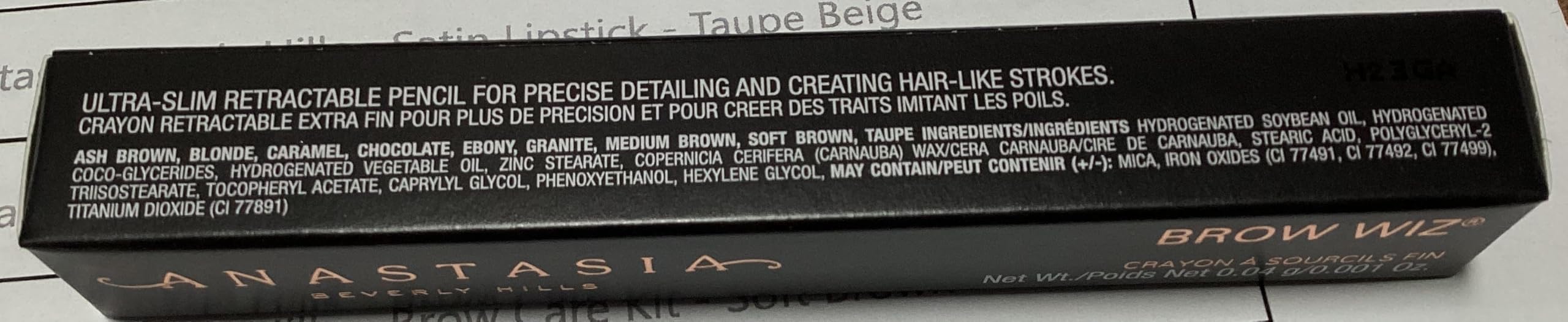 Anastasia Beverly Hills Edición Mini Lapiz Cejas: formato portátil para retoques en movimiento.