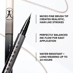Anastasia Beverly Hills MicroStroke, textura natural que imita pelos reales.