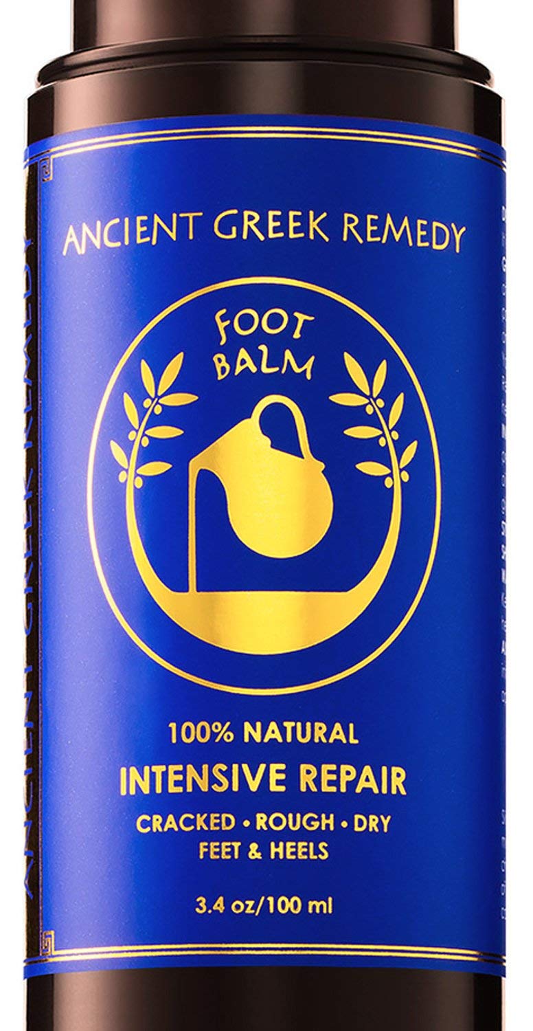 Ancient Greek Remedy crema para pies en frasco, aplicación suave para pies cansados