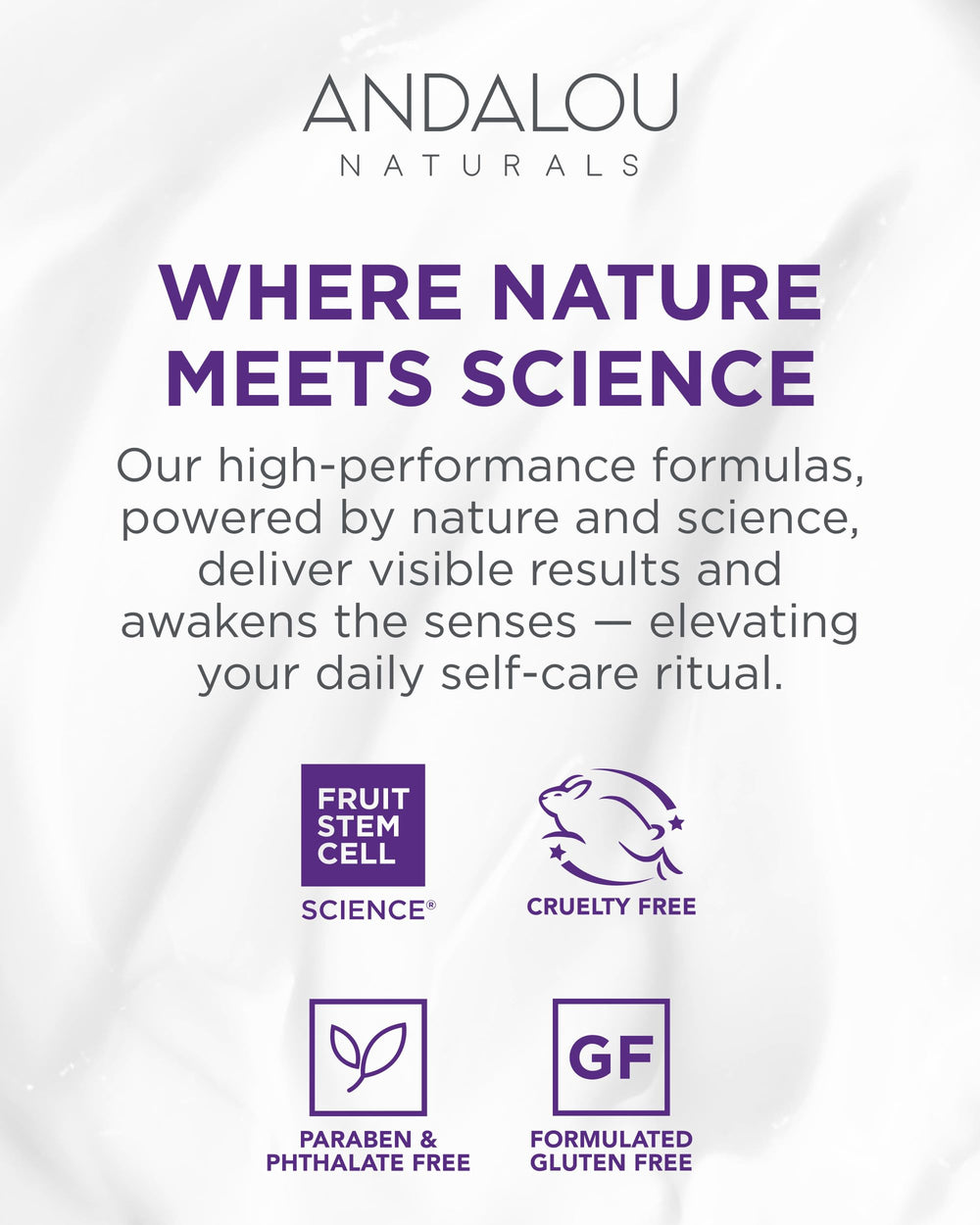 Goji Peptide Perfecting Cream de Andalou Naturals, ingredientes naturales y libre de crueldad animal para piel sensible.