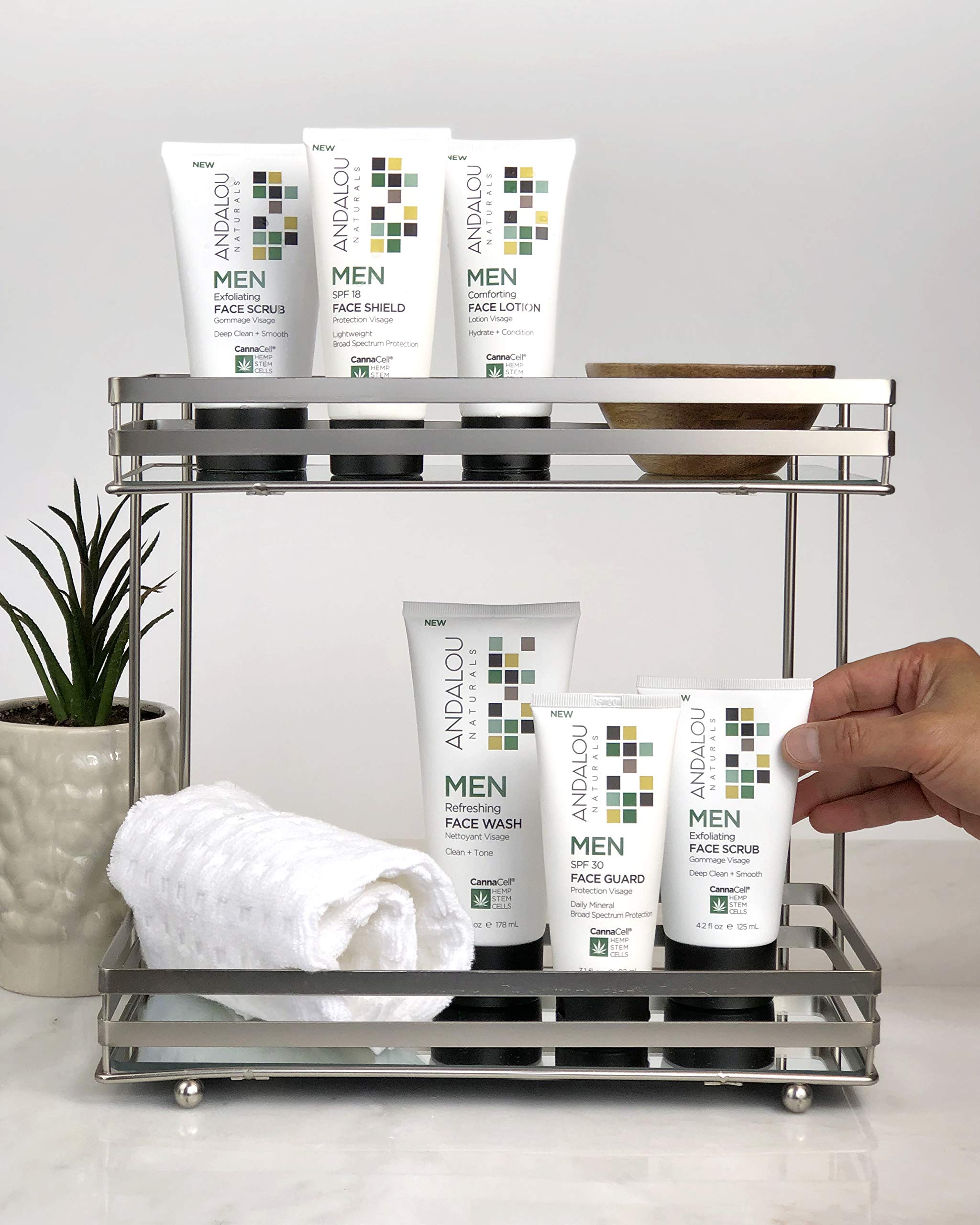 Andalou Naturals ingredientes naturales para una rutina de cuidado suave