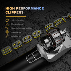 AngFan hojas 440C acero con recubrimiento, filo duradero para cortes nítidos.