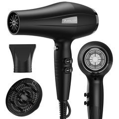 ANNLARY secador ionico con difusor para peinado suave y sin frizz.