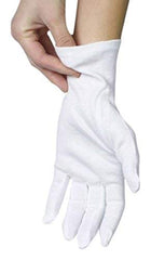 Guantes ANSMIO de algodón blancos para uso nocturno y humectación suave.