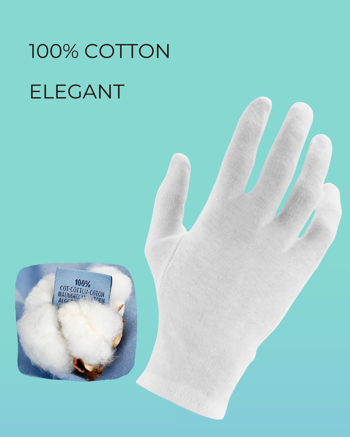 ANSMIO guantes para cuidado de manos secas durante tareas diarias y manejo de objetos.