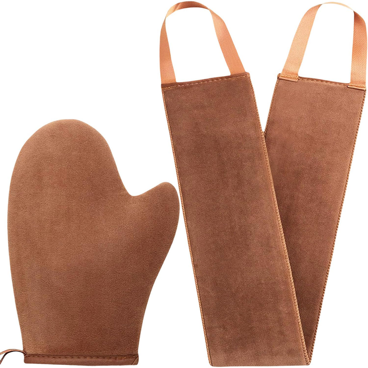 ANSPHIE kit bronceado 2 en 1 con guante: aplicación uniforme
