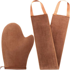 ANSPHIE kit bronceado 2 en 1 con guante: aplicación uniforme