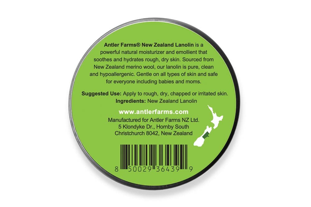 Aplicación suave de Antler Farms Lanolina con protección diaria