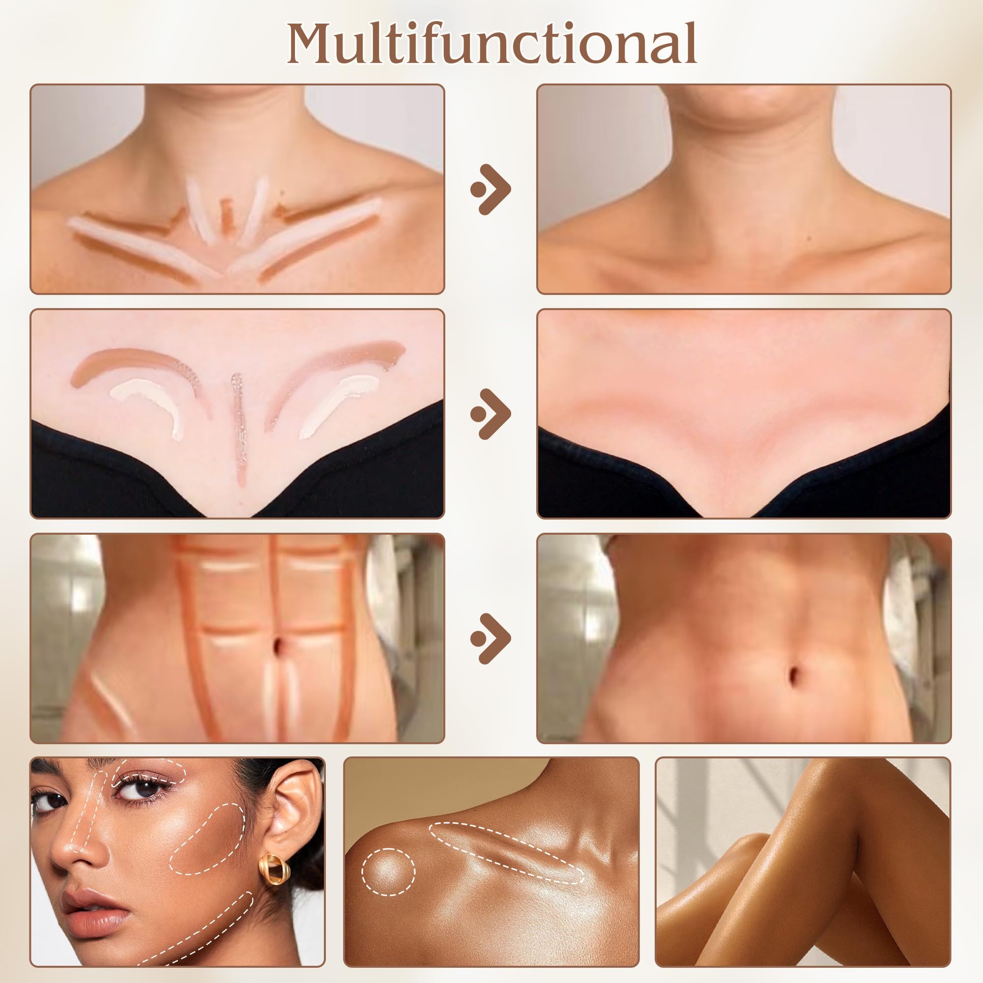Anwuozu uso diario rostro y cuello con acabado natural