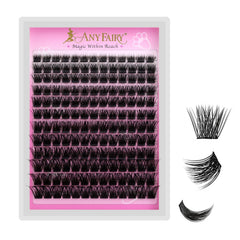 AnyFairy Lash Clusters 8-18mm, estilos variados para look personalizado.