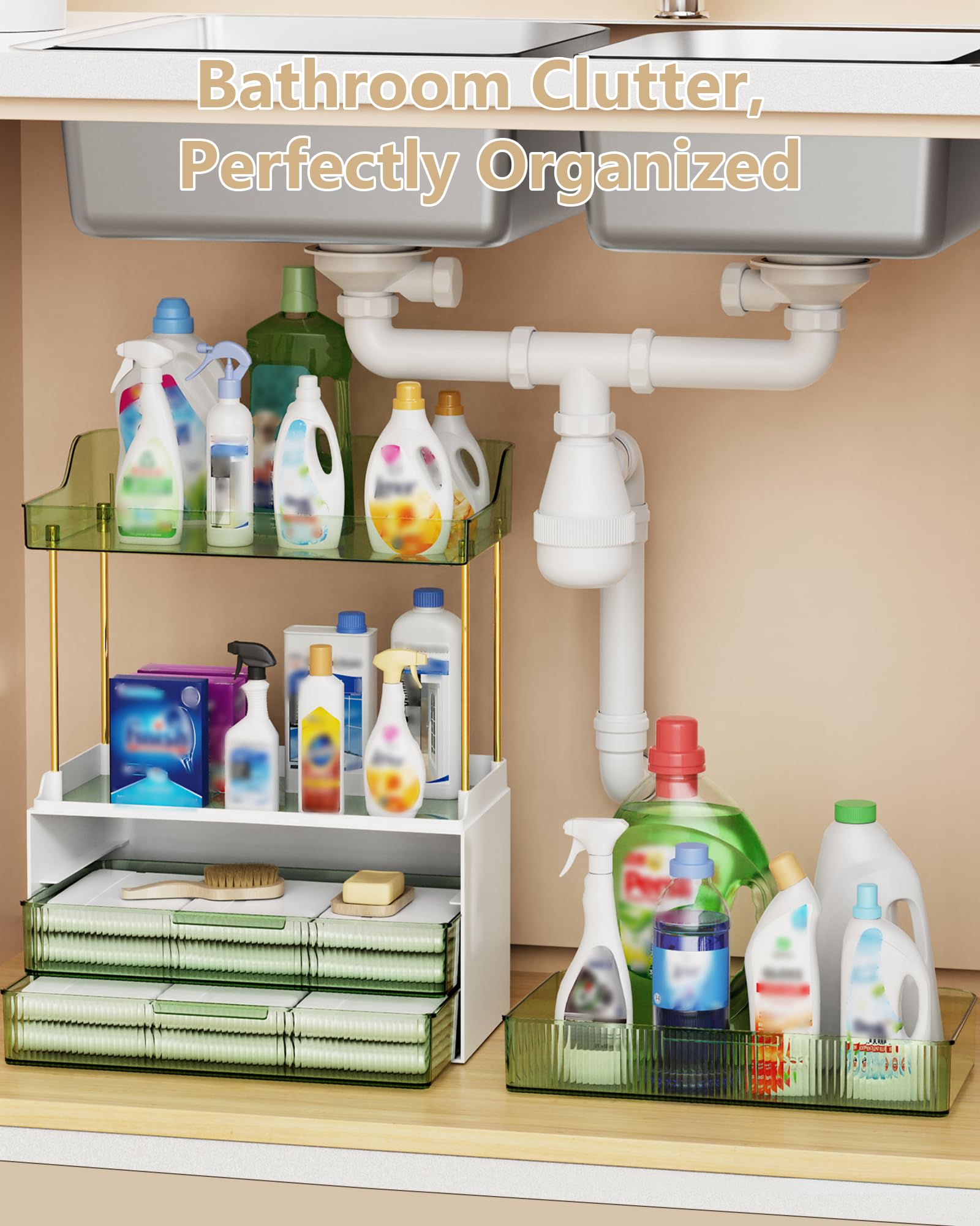 Anylady uso multi-espacios para cosméticos, perfumes y productos de cuidado.