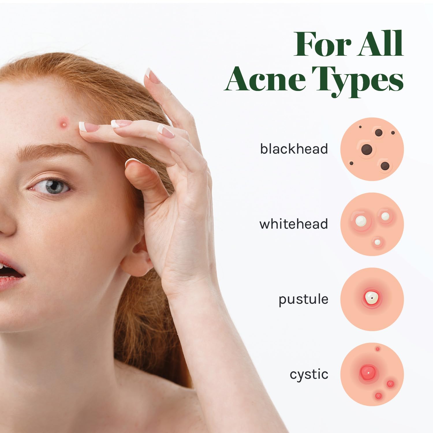 AOA Studio tea tree oil and cica ingredients for soothing skin support.