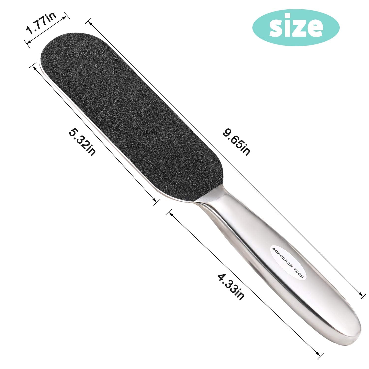 Uso en húmedo con AOPOCKAN TECH para una experiencia suave.