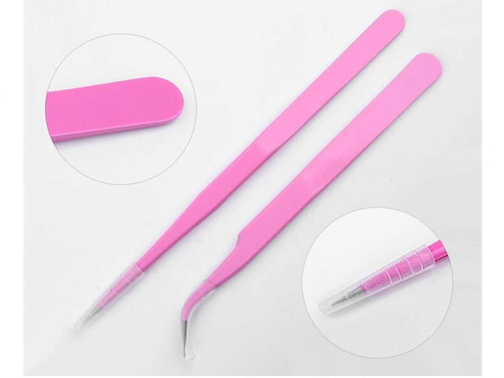 Pinzas Aoshang para uñas y artes manuales, manejo de rhinestones con precisión.