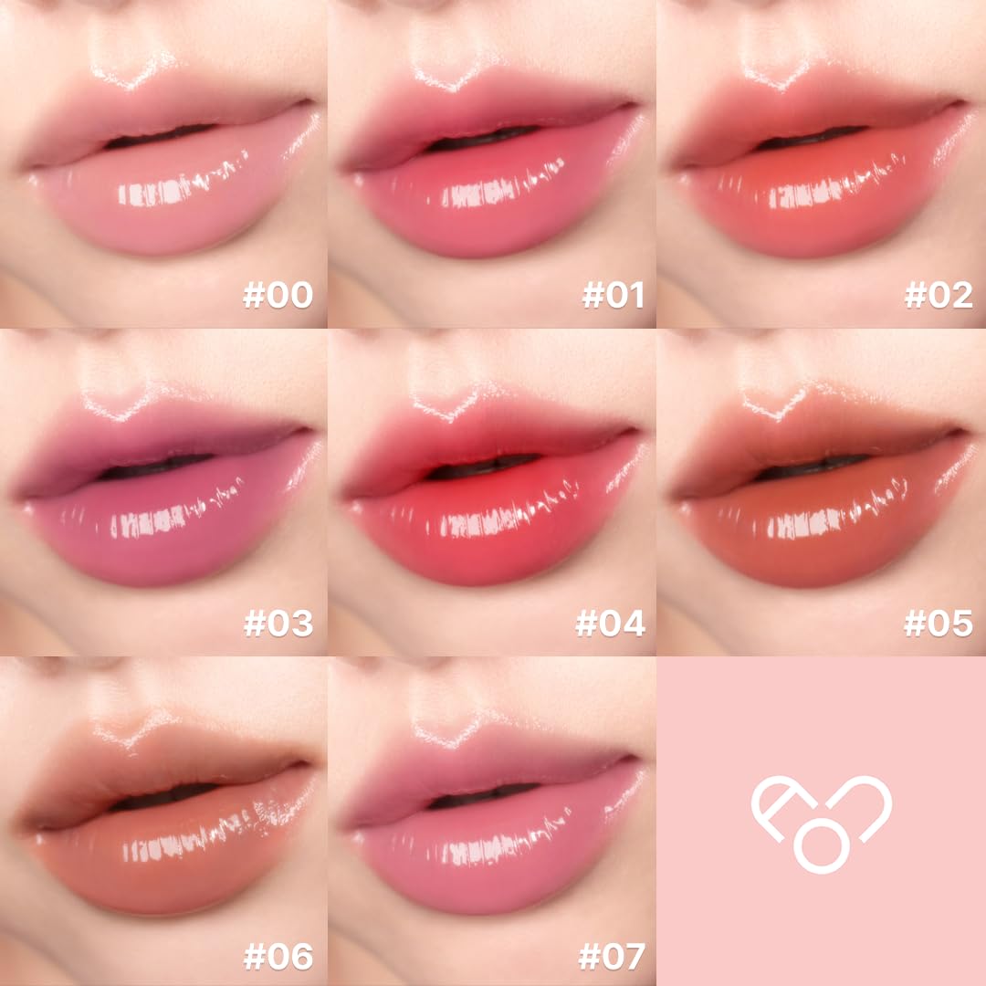 AOU Tono rosa suave para labios visibles y jugosos.