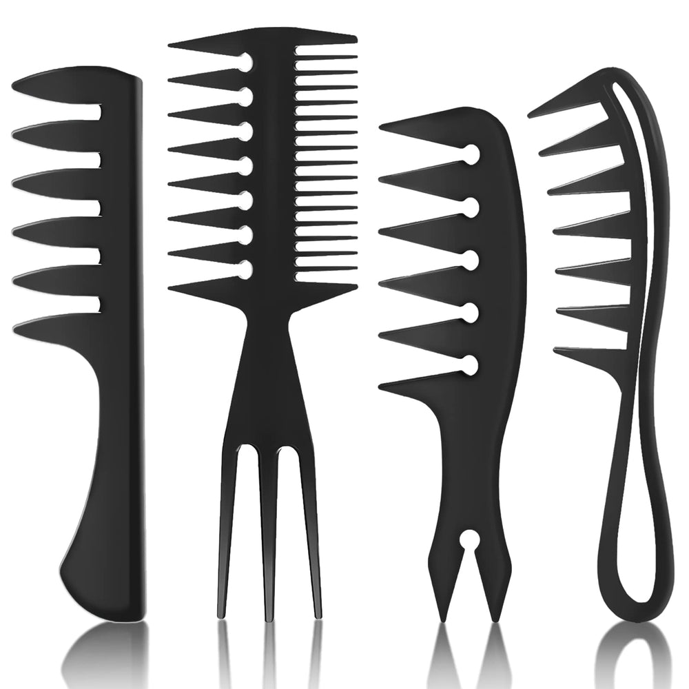 Aphrordity peine cola triple dientes para dividir el cabello con precisión.