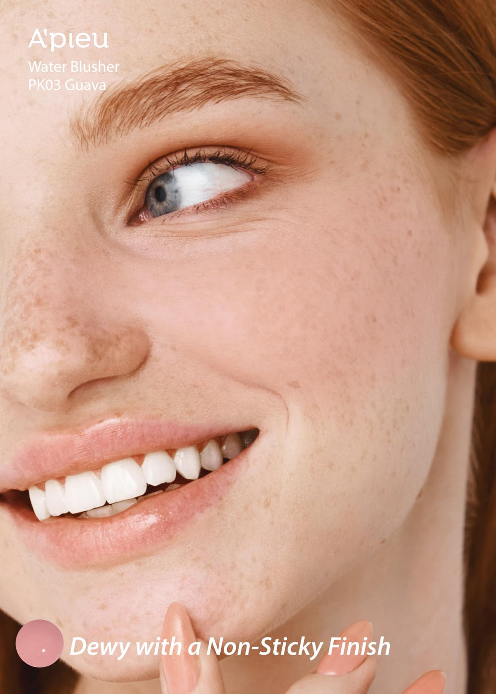 A'PIEU Juicy-Pang Water Blusher permite capas para un look más intenso.