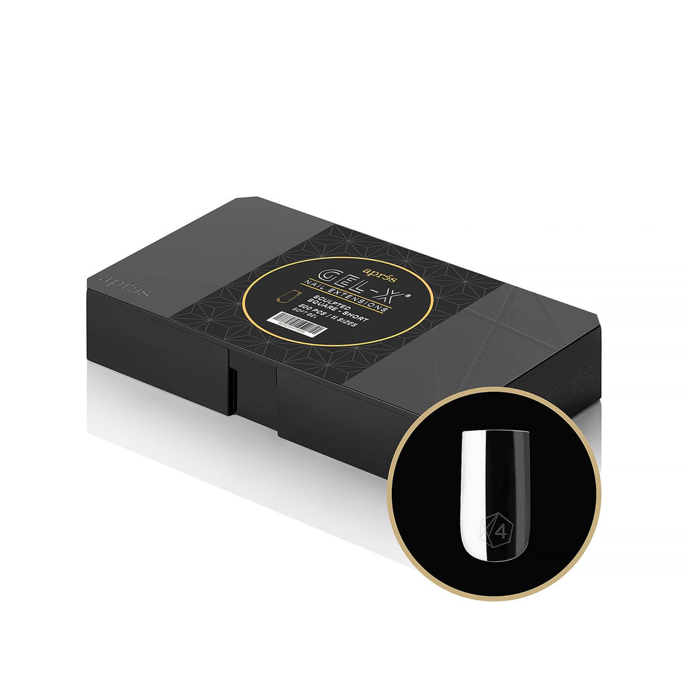 Aprés Gel-X caja frontal, ideal para profesionales que buscan calidad premium.