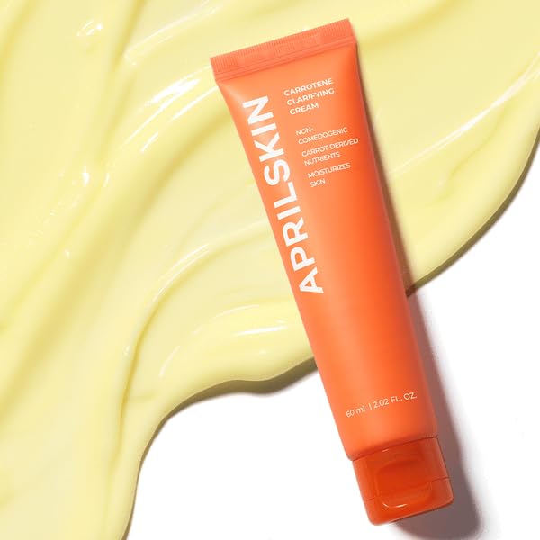 Textura crema ligera de APRILSKIN Carrotene Clarifying Cream, absorción rápida