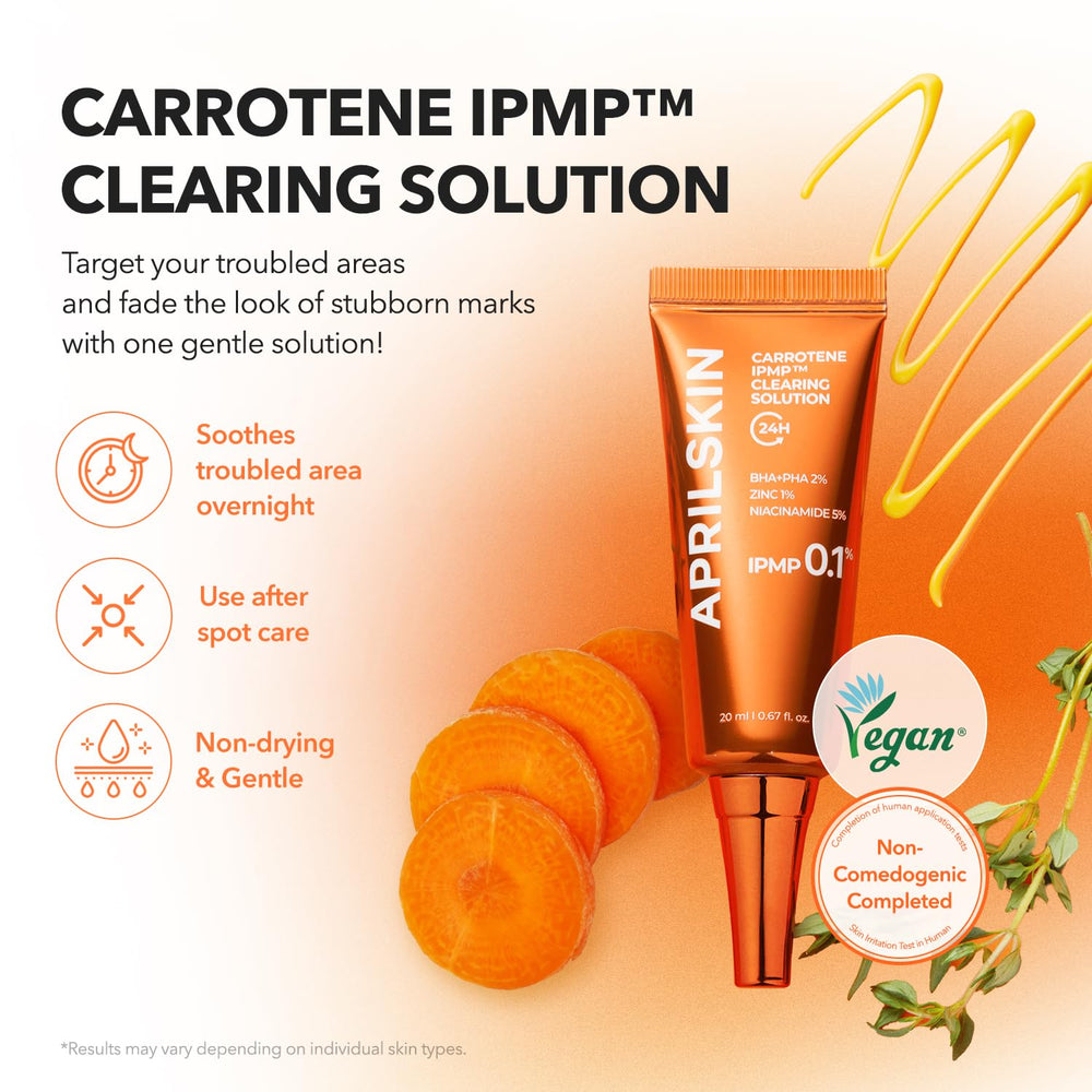 APRILSKIN Carrotene IPMP: textura sedosa que cuida la piel.