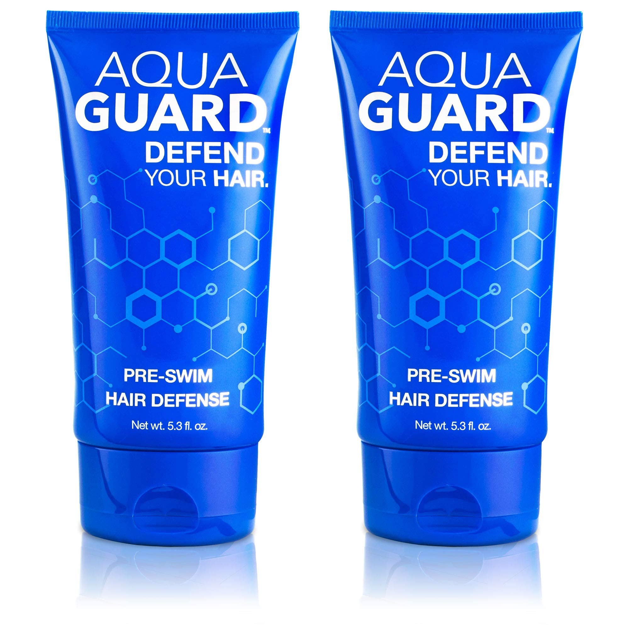 Botella de AQUA GUARD para proteccion capilar antes del nado