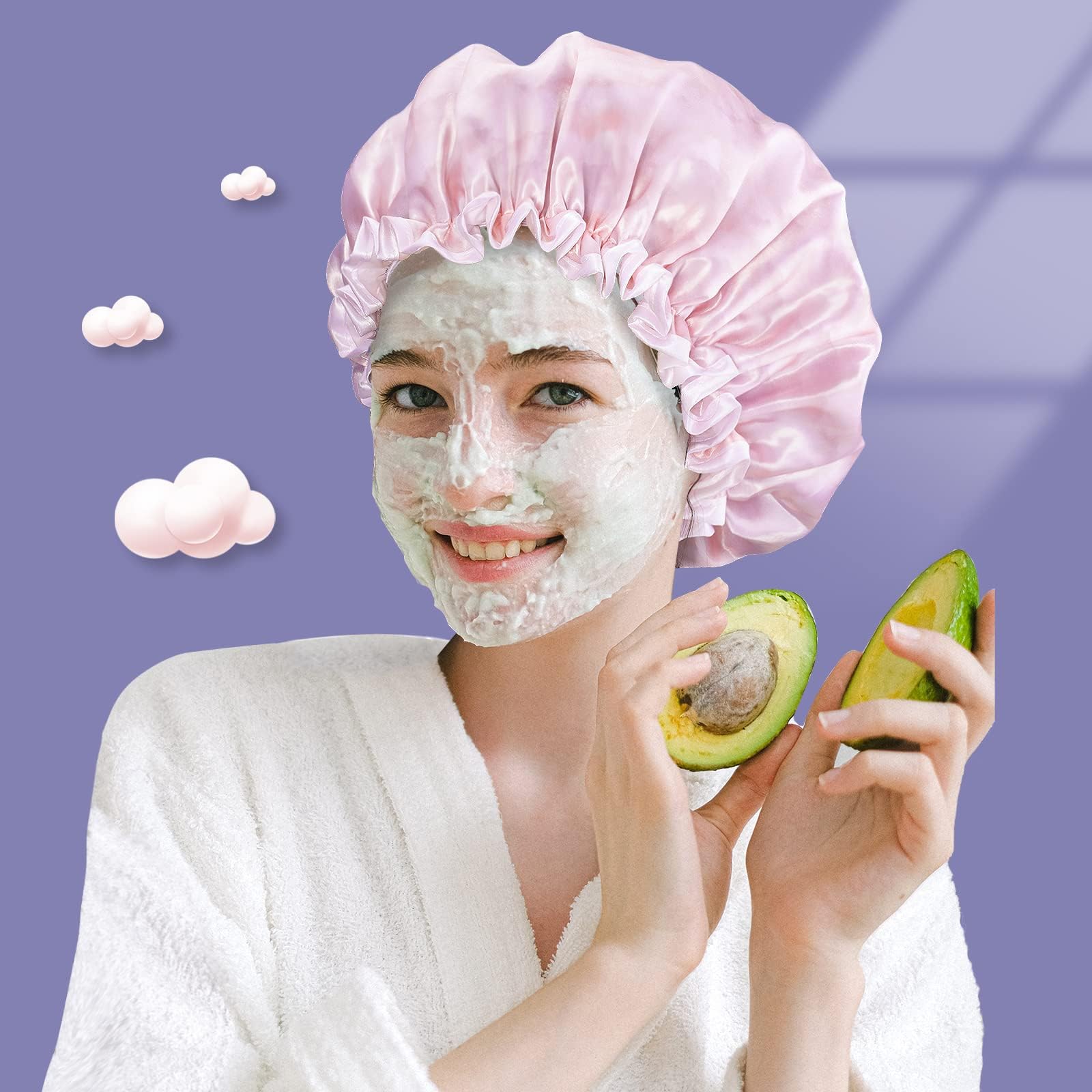 Capucha Aquior de usos múltiples para baño, cocina y spa.
